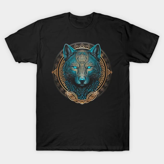 Wolf Wild Spirit T-Shirt by Artwork Simpson